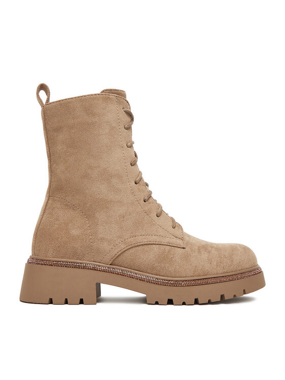DeeZee DeeZee Schnürschuhe 8665 Beige