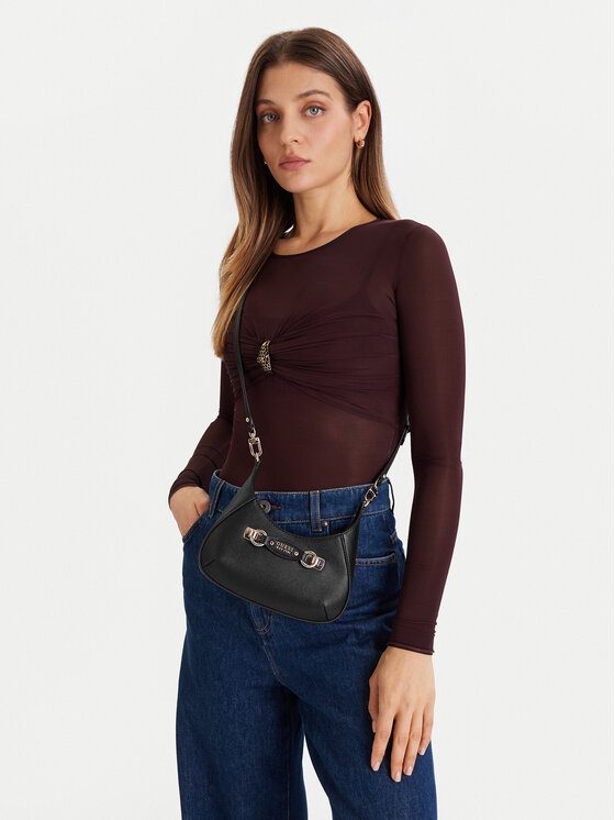 Guess Guess Kabelka Mimina Mini HWBG80 15720 Černá
