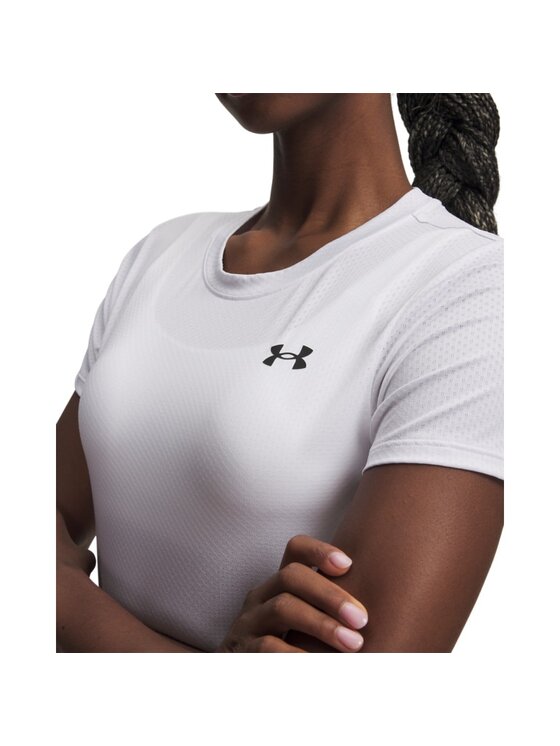 Under Armour Under Armour Koszulka techniczna 6009990 Biały Slim Fit