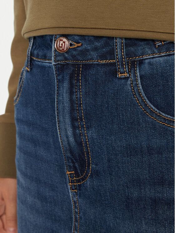 Gaudi Gaudi Spódnica jeansowa 421BD76002 Niebieski Regular Fit