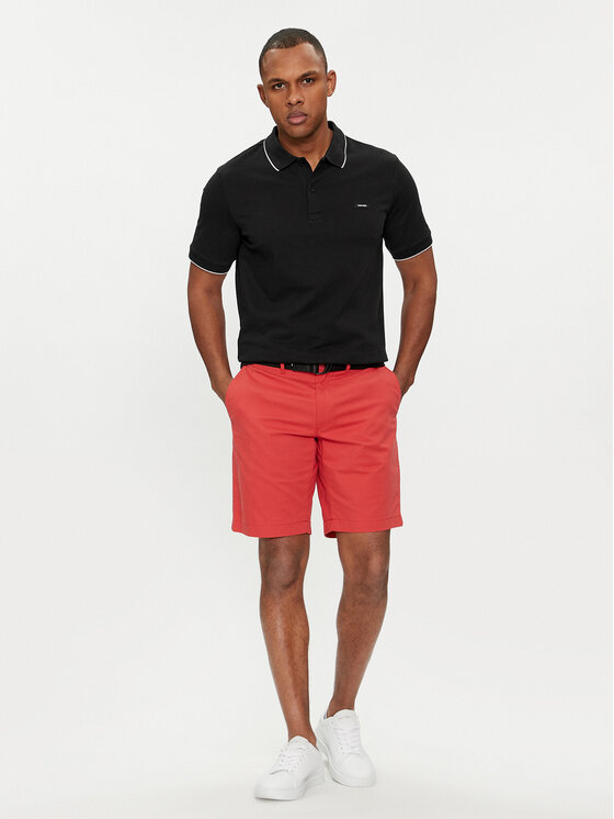 Calvin Klein Calvin Klein Polokošeľa K10K112751 Čierna Regular Fit