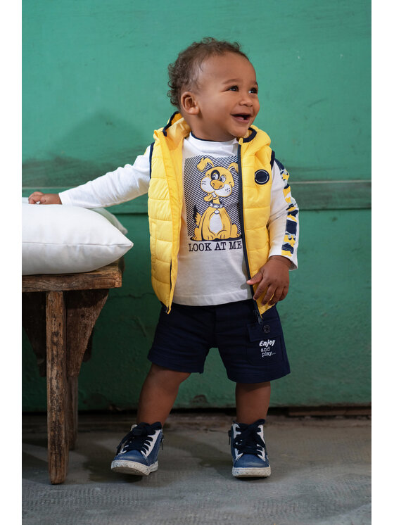 Gilet 999 68001 00 D Giallo Regular Fit