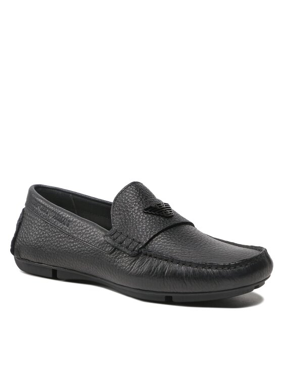 Emporio Armani Mokasini X4B124 XF665 00002 Črna