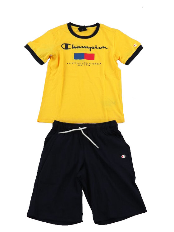 Champion Tuta 306699 Giallo Regular Fit Modivo