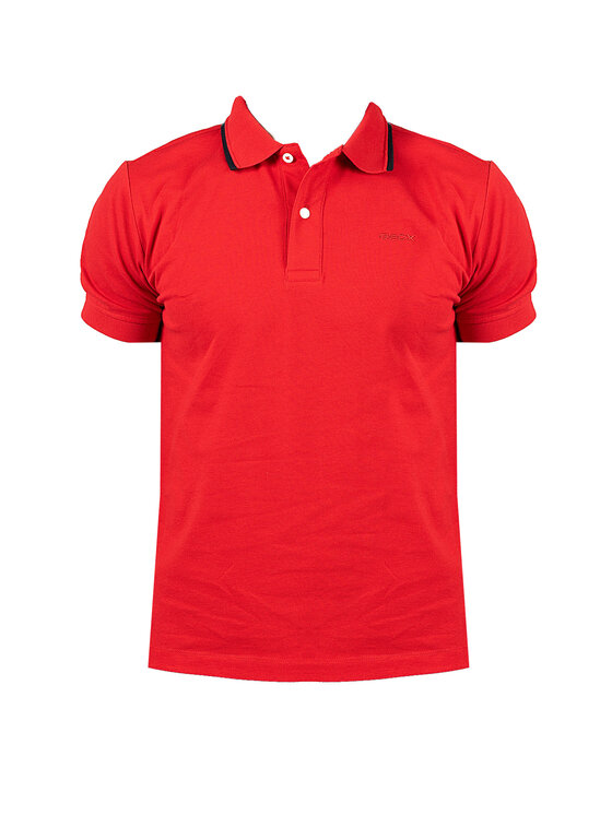 Geox Geox Polo M2510Q T2649 | Sustainable Czerwony Regular Fit