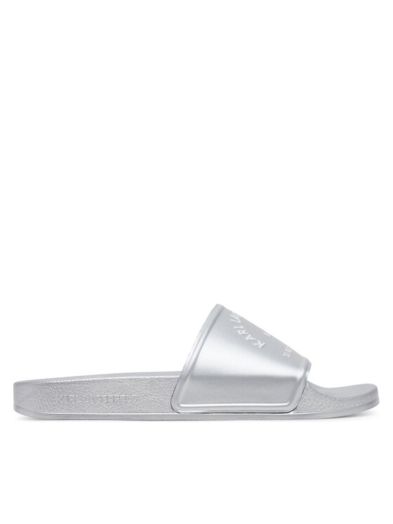 Şlapi KARL LAGERFELD Kondo 2.0 KL80908A Argintiu