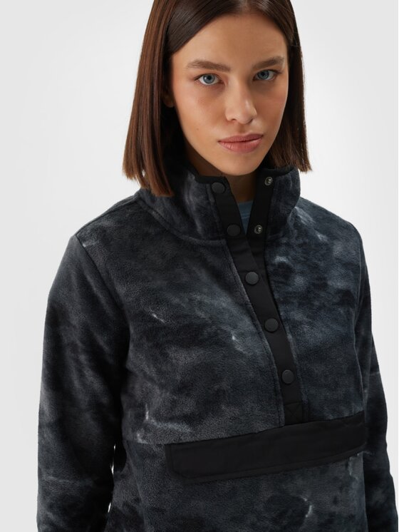 4F 4F Felpa di pile 4FWAW24TFLEF298-90A Multicolore Oversize