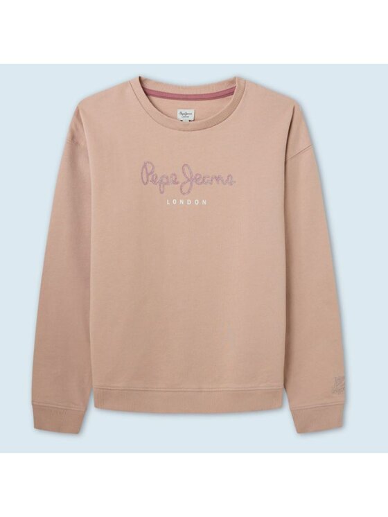 Pepe Jeans Pepe Jeans Mikina PG581137 305 Růžová Regular Fit