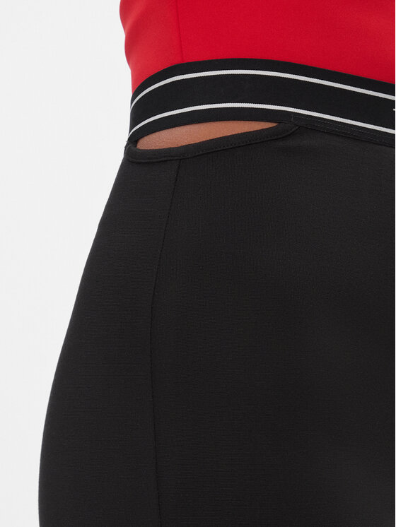 Tommy Jeans Tommy Jeans Къс клин DW0DW17319 Черен Slim Fit