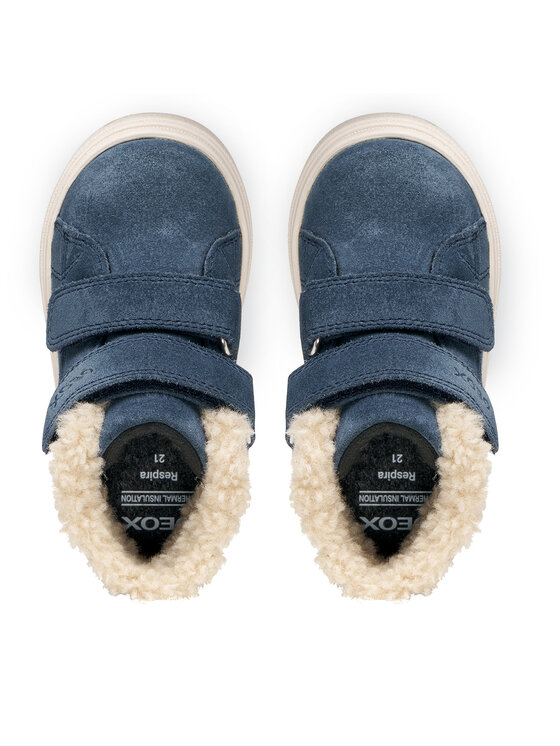 Geox Geox Kotníková obuv B Nashik Boy Wpf B666HA 00022 C4002 M Tmavomodrá