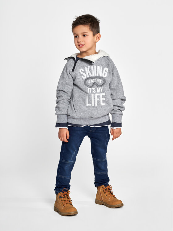 Birba Trybeyond Birba Trybeyond Pulóver 999 76933 00 Szürke Regular Fit