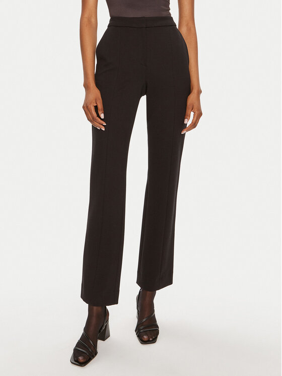 KARL LAGERFELD KARL LAGERFELD Chino hlače 245W1001 Črna Slim Fit