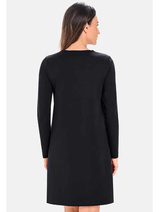 Teyli Teyli Sukienka 533 Czarny A-Line Fit