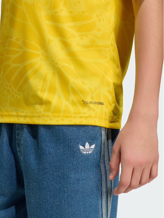adidas adidas Koszulka techniczna Colombia 26 Home Kids Jersey Żółty Regular Fit
