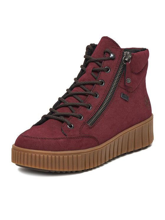 Rieker Rieker Schnürschuhe CEO-Y6104-35 Dunkelrot