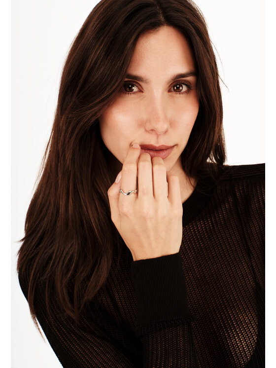 Breil Breil Anello ZIG ZAG Argento