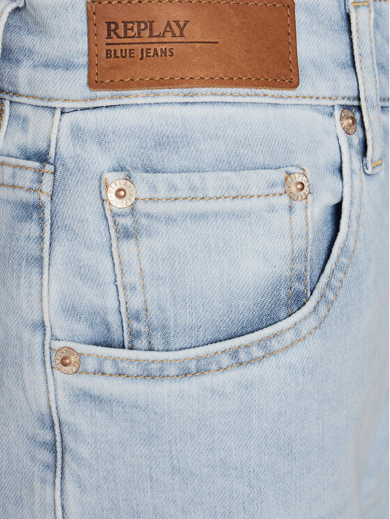 REPLAY Replay Blugi WA517.000.77365C Albastru Relaxed Fit