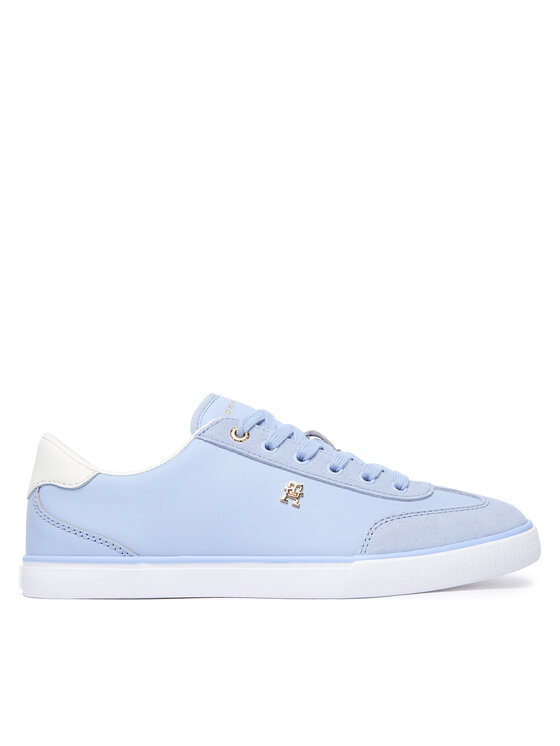 Tommy Hilfiger Sneakers Th Chic Low Vulc FW0FW09391 Albastru deschis
