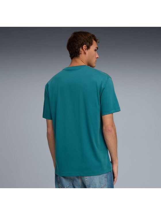 Puma Puma T-Shirt 689153 Zielony Regular Fit