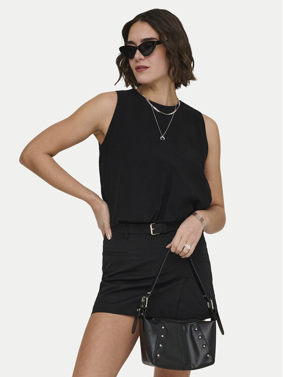 ONLY Top Aris 15364287 Negru Loose Fit