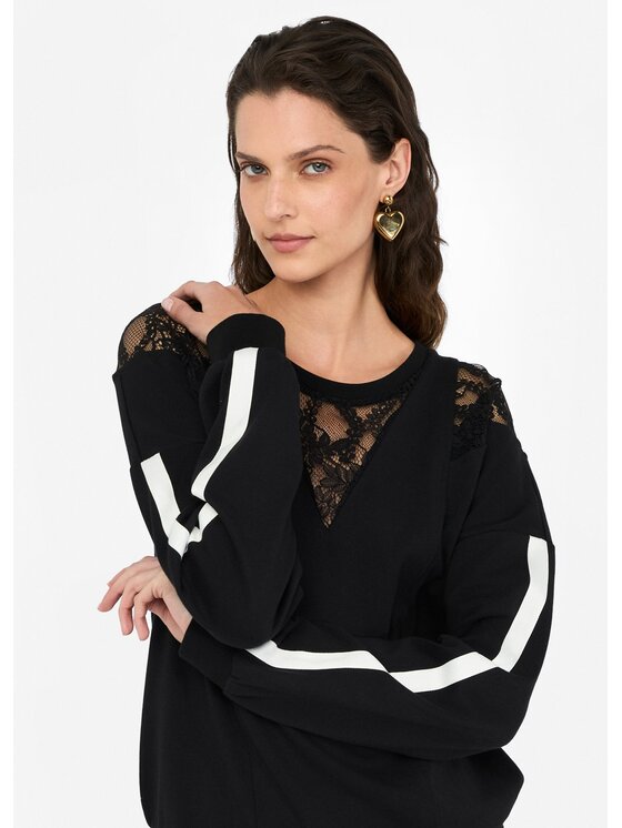 Liu Jo Liu Jo Felpa TF5008J452303N66 Nero Regular Fit