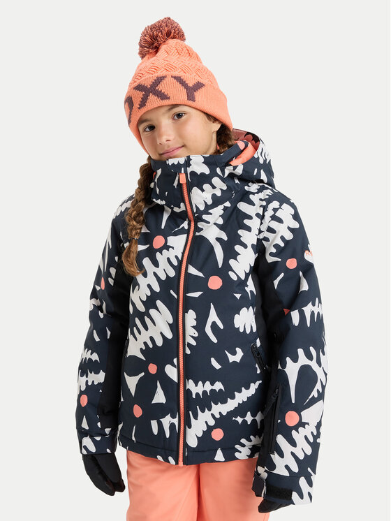 Roxy Roxy Snowboardová bunda Free Jet ERGTJ03198 Čierna Slim Fit