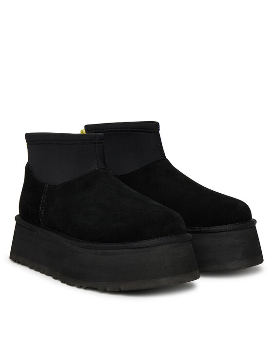Ugg Ugg Snehule W Classic Mini Dipper 1168170 Čierna