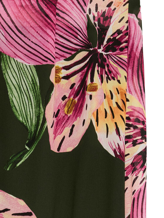 Vero Moda Vero Moda Maksi sijonas Ismene 10351432 Žalia Regular Fit