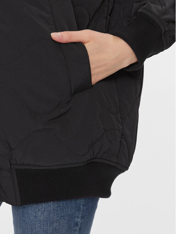 Weekend Max Mara Weekend Max Mara Geacă bomber Norel 2415481051 Negru Relaxed Fit