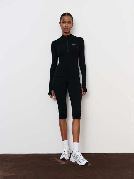 La Mania La Mania Bluzka SHERYL Czarny Classic Fit