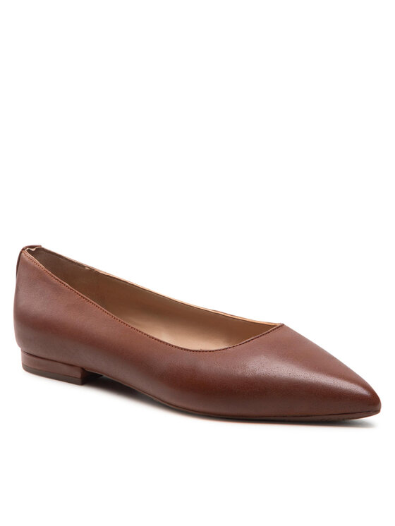 LAUREN RALPH LAUREN LAUREN RALPH LAUREN Balerinke Londyn 802862706002 Rjava