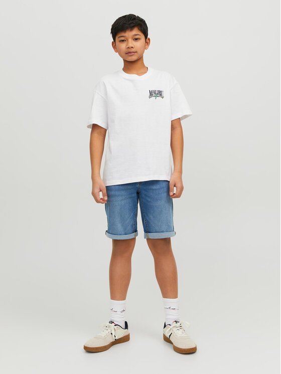 Jack&Jones Junior Kratke Traperice 12257395 Plava Regular Fit