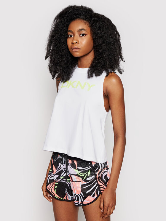 DKNY Sport DKNY Sport Top DP1T8084 Biela Relaxed Fit