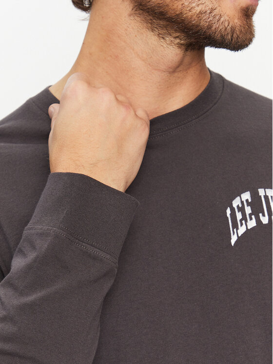 Lee Lee T-Shirt 112341730 Czarny Relaxed Fit