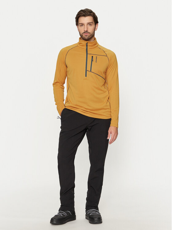 Protest Protest Технічний світшот Kody 3710644 Жовтий Regular Fit