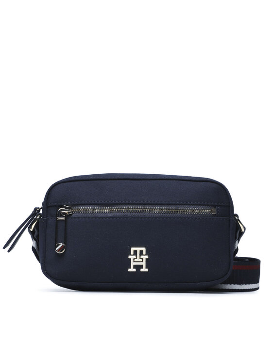 Tommy Hilfiger Handtasche Iconic Tommy Camera Bag Twill AW0AW15135 