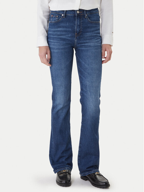 Tommy Hilfiger Tommy Hilfiger Jeansy WW0WW46729 Modrá Bootcut Fit
