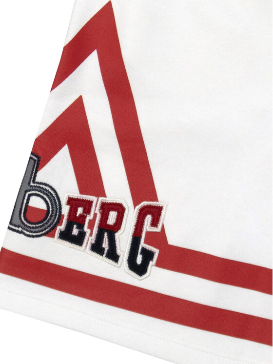 Iceberg Iceberg Szorty materiałowe BFICE3103J Biały Regular Fit