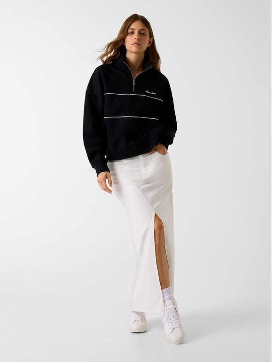 Guess Jeans Guess Jeans Bluza 181740 Czarny Classic Fit