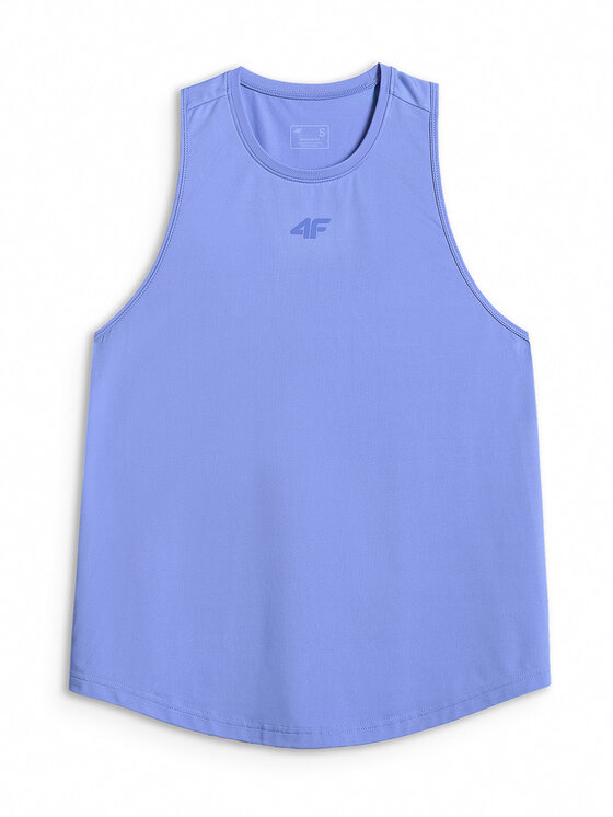 4F 4F Koszulka techniczna BASIC+ Niebieski Regular Fit