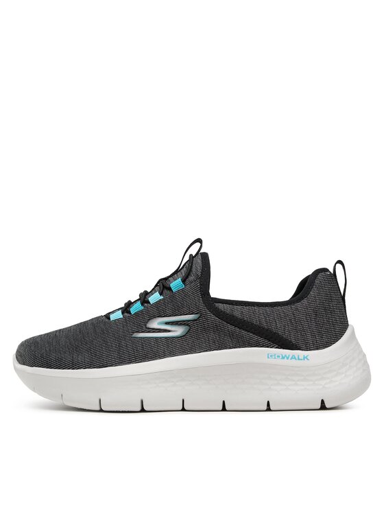 Skechers Skechers Сникърси Go Walk Flex 124956/BLK Сив