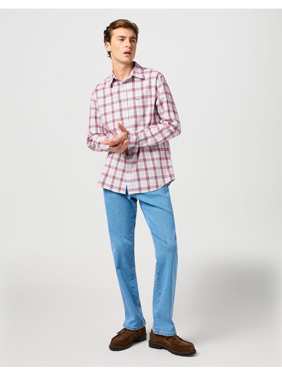 Wrangler Wrangler Koszula 1 PKT SHIRT Kolorowy Regular Fit