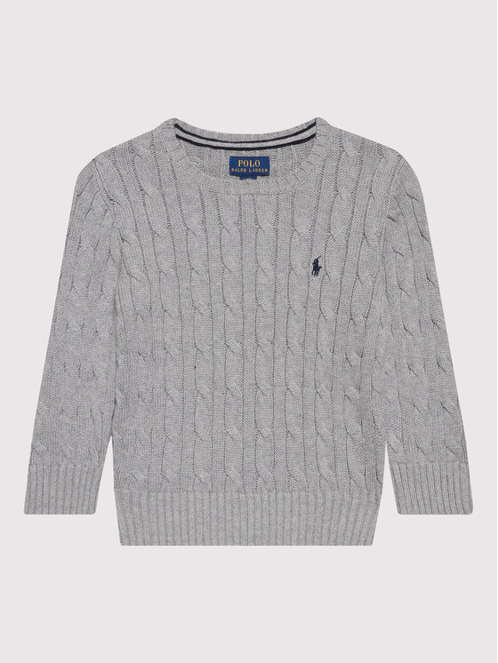 Polo Ralph Lauren Džemperis 322702674041 Pelēks Regular Fit