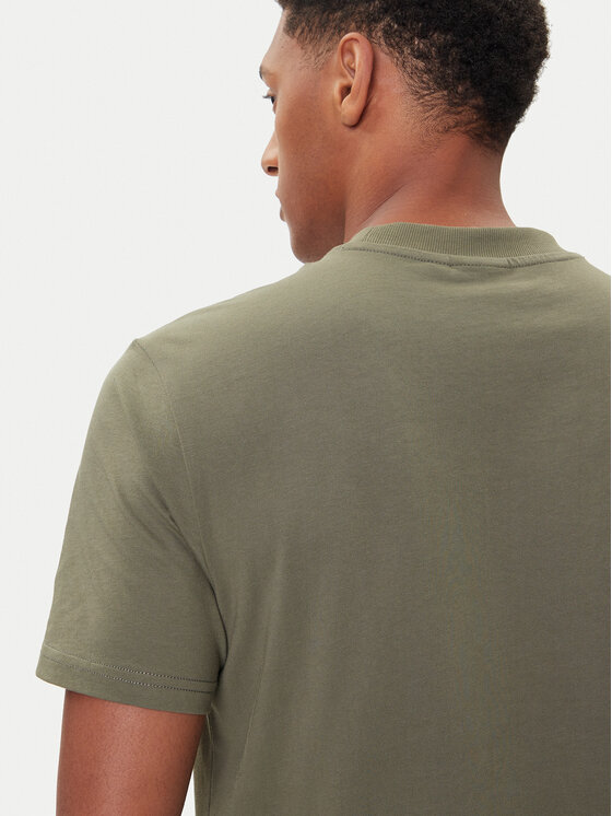 Napapijri Napapijri Póló Smallbox NP0A88TR Zöld Regular Fit