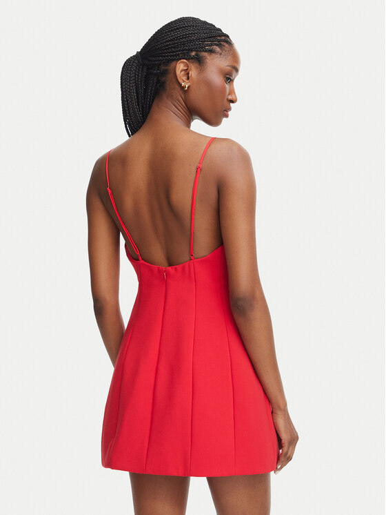 Bardot Bardot Koktel haljina Branca 60492DB Crvena A-Line Fit