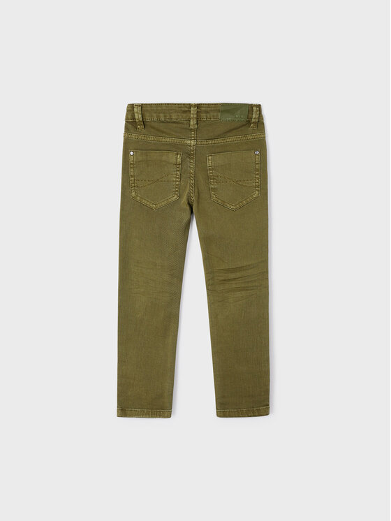 Pantaloni di tessuto 3517 Verde Skinny Fit