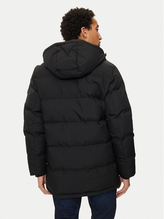 Tommy Hilfiger Tommy Hilfiger Télikabát Essential MW0MW37483 Fekete Regular Fit