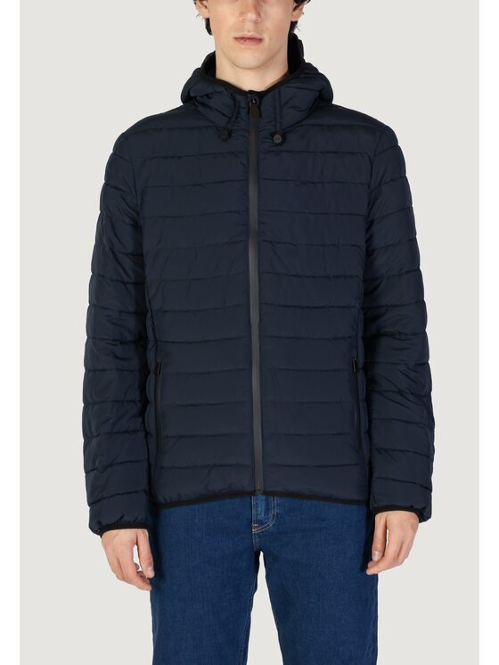 SUNS SUNS Giacca di pelle Bape Travel Blu Travel Fit