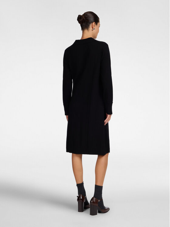 Elena Mirò Elena Mirò Vestito da giorno 7601Z000133N033 Nero Regular Fit