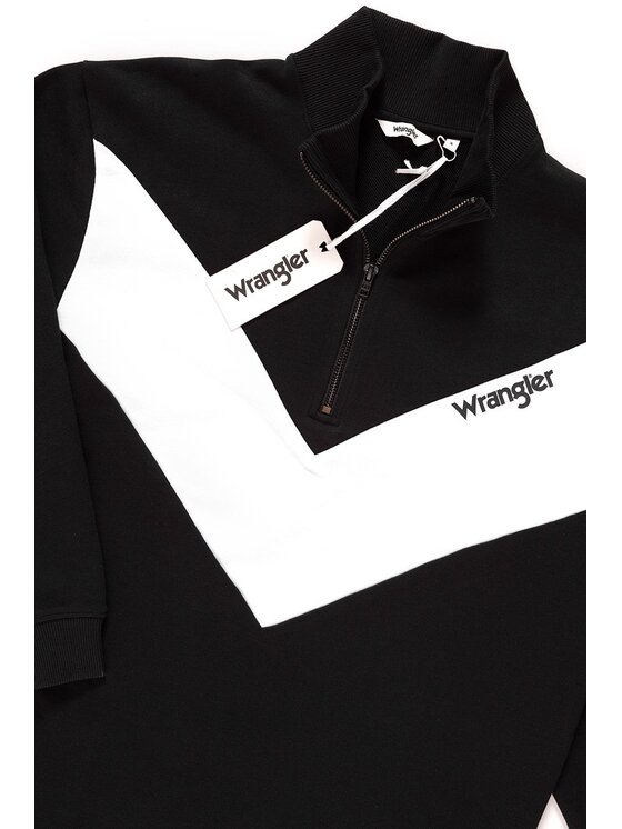 Wrangler Wrangler Sukienka codzienna SWEAT DRESS Biały Regular Fit